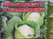 Plakat informacyjny dotyczący wydarzenia Dni Kapusty w Charsznicy