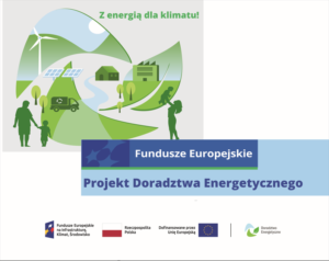 Grafika promująca Projekt Doradztwa Energetycznego