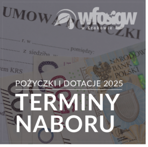 Terminy naboru wniosków w 2025 roku